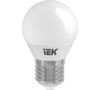 Светодиодная лампа IEK ECO G45 шар 3Вт 230В 4000К E27 LLE-G45-3-230-40-E27