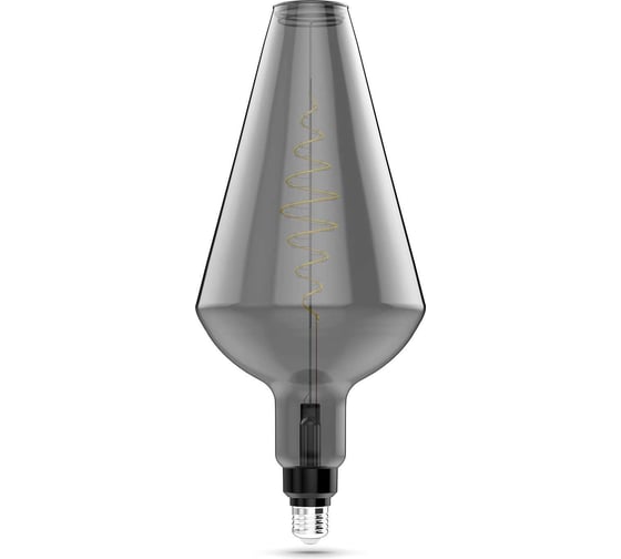 Лампа Gauss LED Filament Vase E27 8.5W Gray 165lm 1800K 1/2 180802005