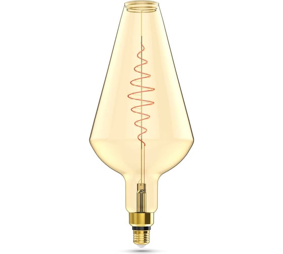 Лампа Gauss LED Filament Vase   E27 8.5W Amber 660lm 2000K 1/2 180802105