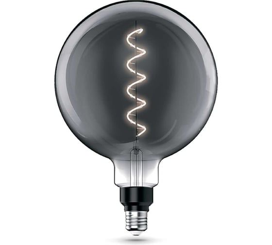Лампа Gauss LED Filament G200 E27 4.5W Gray 100lm 1800K 154802005