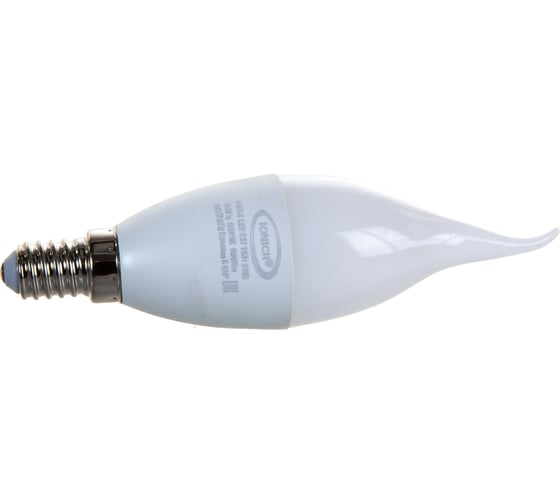 Светодиодная лампа IONICH свеча на ветру ILED-SMD2835-CW37-10-900-230-6.5-E14 1554