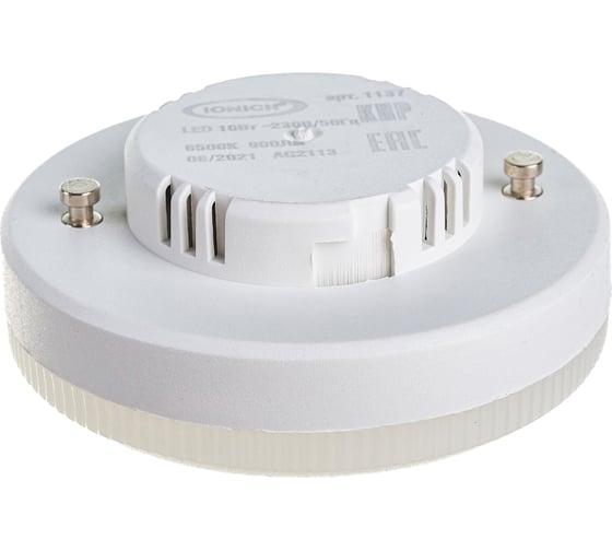 Светодиодная лампа IONICH ILED-SMD2835-10-900-230-6,5-GX53 1137