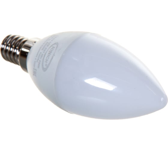 Светодиодная лампа IONICH свеча ILED-SMD2835-C37-6-540-230-6.5-E14 1530