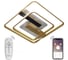 Светодиодный светильник NATALI KOVALTSEVA (люстра) 120W, чёрно-золотой, LED LAMPS 81319 1