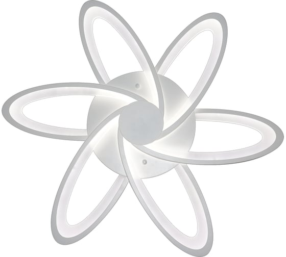 Светодиодный светильник NATALI KOVALTSEVA (люстра) 120W, белый, HIGH-TECH LED LAMPS 82008