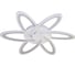 Светодиодный светильник NATALI KOVALTSEVA (люстра) 120W, белый, HIGH-TECH LED LAMPS 82008 6