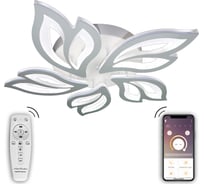 Светодиодный светильник NATALI KOVALTSEVA (люстра) 120W, белый, LED INNOVATION STYLE 83027