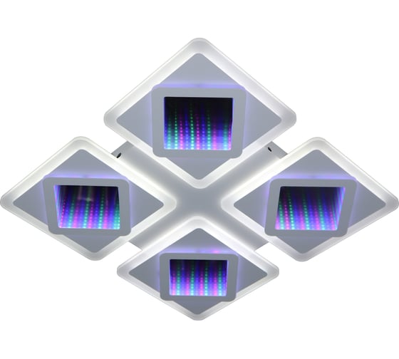 Светодиодный светильник NATALI KOVALTSEVA (люстра) 100W, белый, LED с RGB тоннелем LED LAMPS 81089