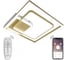 Светодиодный светильник NATALI KOVALTSEVA (люстра) 160W, бело-золотой, LED LAMPS 81309 1