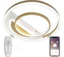 Светодиодный светильник NATALI KOVALTSEVA (люстра) 120W, бело-золотой, LED LAMPS 81311
