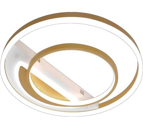 Светодиодный светильник NATALI KOVALTSEVA (люстра) 120W, бело-золотой, LED LAMPS 81311