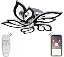 Светодиодный светильник NATALI KOVALTSEVA (люстра) 120W, хром, LED INNOVATION STYLE 83016