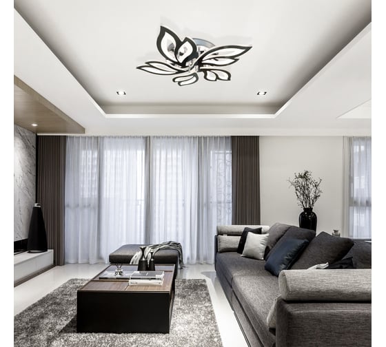 Светодиодный светильник NATALI KOVALTSEVA (люстра) 120W, хром, LED INNOVATION STYLE 83016