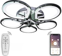 Светодиодный светильник NATALI KOVALTSEVA (люстра) 120W, хром, LED INNOVATION STYLE 83028