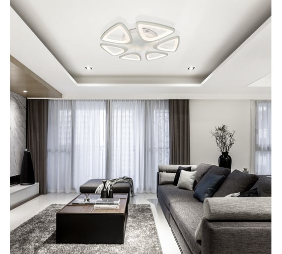 Светодиодный светильник NATALI KOVALTSEVA (люстра) 120W, белый, LED INNOVATION STYLE 83045
