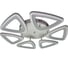 Светодиодный светильник NATALI KOVALTSEVA (люстра) 120W, белый, LED INNOVATION STYLE 83045 6