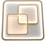 Светодиодный светильник NATALI KOVALTSEVA (люстра) 160W, бело-золотой, LED LAMPS 81313 3