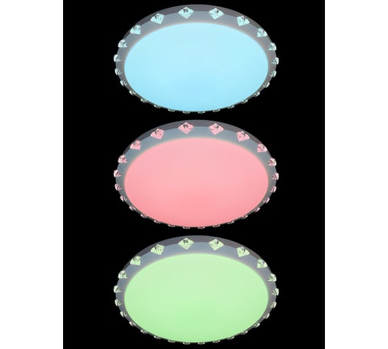 Светодиодный светильник NATALI KOVALTSEVA (люстра) 120W, белый, RGB LED LAMPS 81074