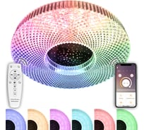 Светодиодный светильник NATALI KOVALTSEVA (люстра) 120W, белый, RGB LED LAMPS 81084