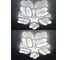 Светодиодный светильник NATALI KOVALTSEVA (люстра) 120W, белый, LED INNOVATION STYLE 83000 7