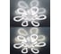 Светодиодный светильник NATALI KOVALTSEVA (люстра) 120W, белый, LED INNOVATION STYLE 83001 8