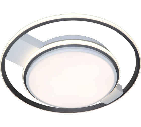 Светодиодный светильник NATALI KOVALTSEVA (люстра) 120W, бело-чёрный, HIGH-TECH LED LAMPS 82001