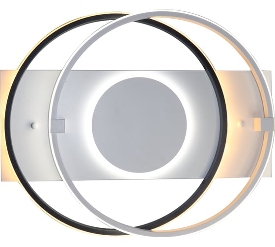 Светодиодный светильник NATALI KOVALTSEVA (люстра) 120W, бело-чёрный, LED HIGH-TECH LED LAMPS 82003