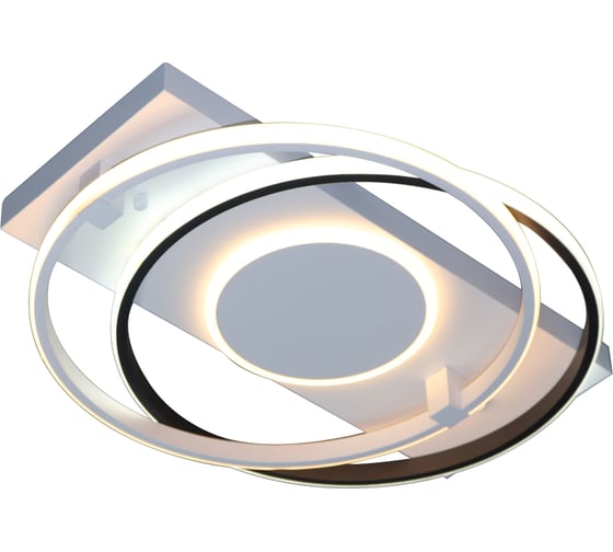 Светодиодный светильник NATALI KOVALTSEVA (люстра) 120W, бело-чёрный, LED HIGH-TECH LED LAMPS 82003
