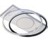 Светодиодный светильник NATALI KOVALTSEVA (люстра) 120W, бело-чёрный, LED HIGH-TECH LED LAMPS 82003 7