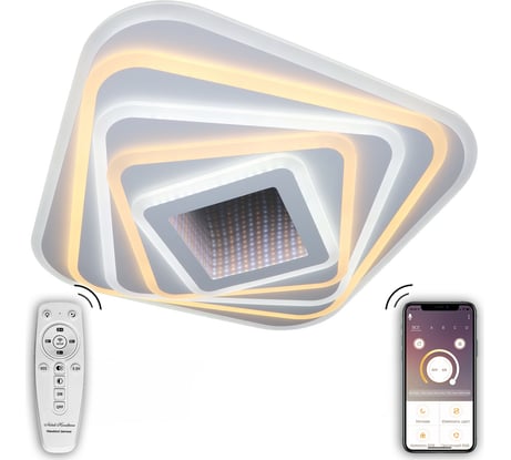 Светодиодный светильник NATALI KOVALTSEVA (люстра) 200W, белый, LED 81030/5C