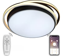 Светодиодный светильник NATALI KOVALTSEVA (люстра) 160W, бело-чёрный, LED 81038/5C