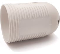 Патрон ООО "ОПТИКОМ ЭЛЕКТРИК" полувинтовой Е27 10 штук в упаковке, цвет белый 8231.0227-10