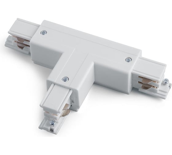 Коннектор FERON PRO-0436 R1, белый, правый, T-соединение 41088