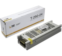 Компактный узкий блок питания SWG, 250W, 24V, T-250-24 00-00001035