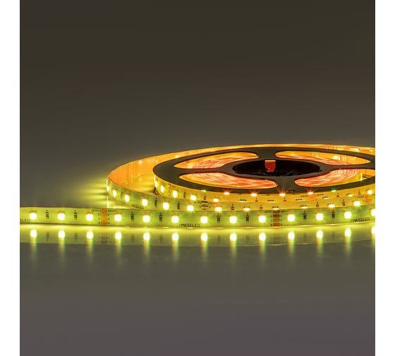 Светодиодная лента MAKSILED 5м, 12В, 14.4Вт/м, 60SMD(4040)/м, IP65, RGB, ML-R60-4040-RGB-ST-12V