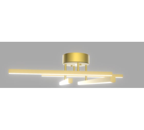 Люстра Lightstar PALLA 50W LED 1824LM золото 3000-6000K 739023