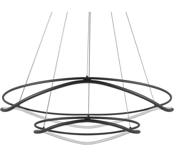 Люстра Lightstar ROTONDA 115W LED 5736LM 120G черный 3000-6000K 736527