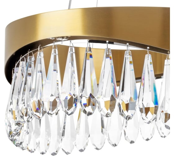 Люстра Lightstar HELIO 27W LED 1344LM шампань 3500K 703143