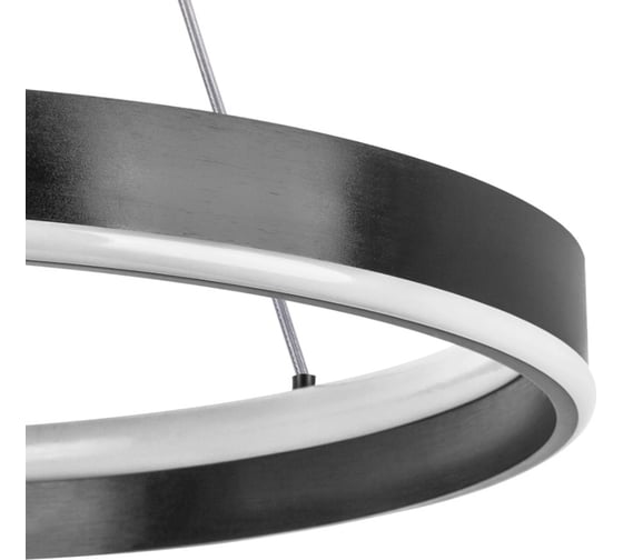 Люстра Lightstar ROTONDA 91W LED 2976LM 120G черный 3000-6000K 736407