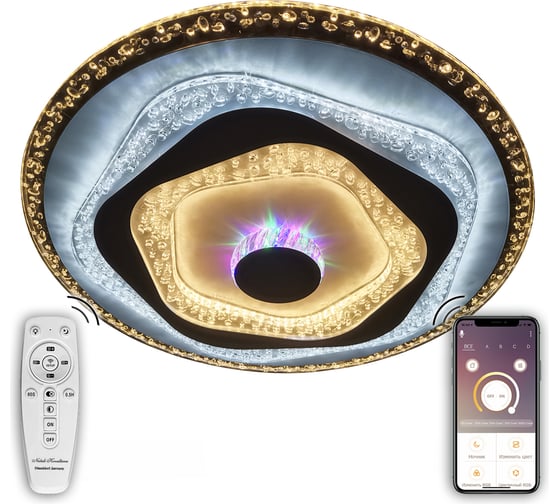 Светодиодный светильник NATALI KOVALTSEVA (люстра) 120W, белый, LED RGB 81040/6C