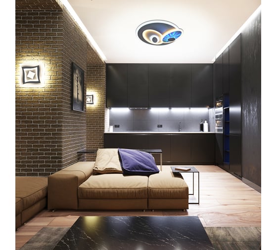 Светодиодный светильник NATALI KOVALTSEVA (люстра) 120W, белый, LED RGB 81040/8C