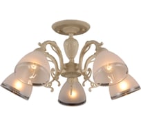 Люстра NATALI KOVALTSEVA 5xE14 40W белое золото BEIGE GOLD 79010/5C