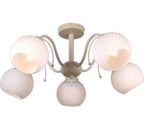 Люстра NATALI KOVALTSEVA 5xE27 40W BEIGE GOLD 75146/5C