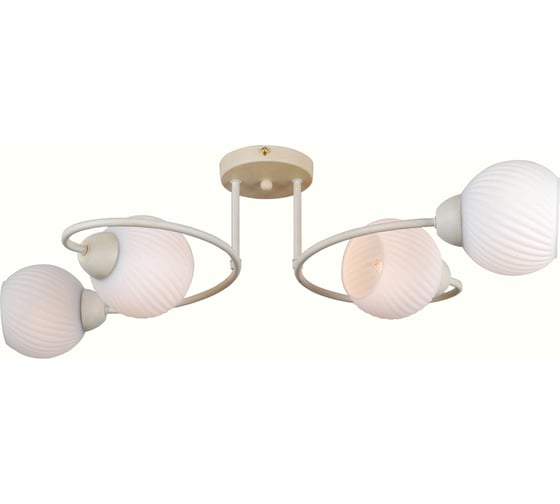 Люстра NATALI KOVALTSEVA 4xE27 40W BEIGE GOLD 81400/4C 1