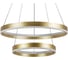 Люстра Lightstar ROTONDA 165W LED 7920LM 120G золото 3000-6000K 736422 3