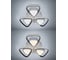 Светодиодный светильник NATALI KOVALTSEVA (люстра) 120W, бело-чёрный, HIGH-TECH LED LAMPS 82047 7