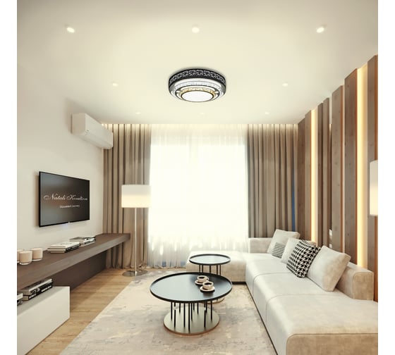 Светодиодный светильник NATALI KOVALTSEVA (люстра) 80W, белый, LED INNOVATION STYLE 3528