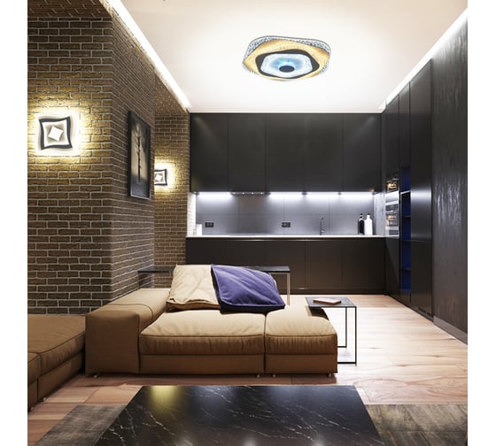 Светодиодный светильник NATALI KOVALTSEVA (люстра) 120W, белый, LED RGB 81040/5C