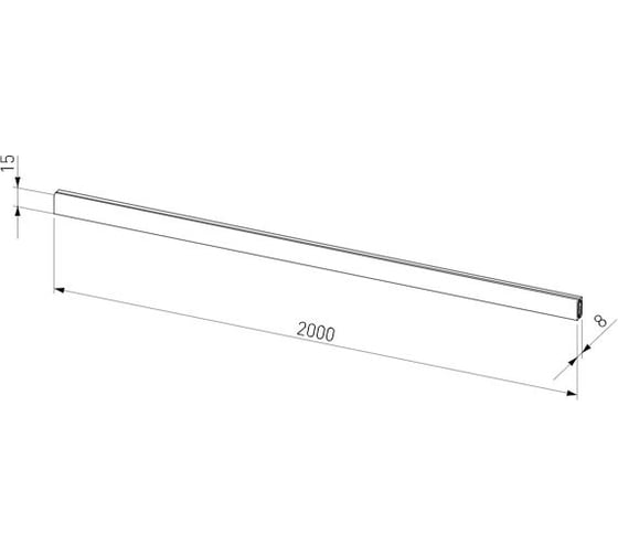 Шинопровод накладной Elektrostandard Esthetic Magnetic черный 2 м a065427