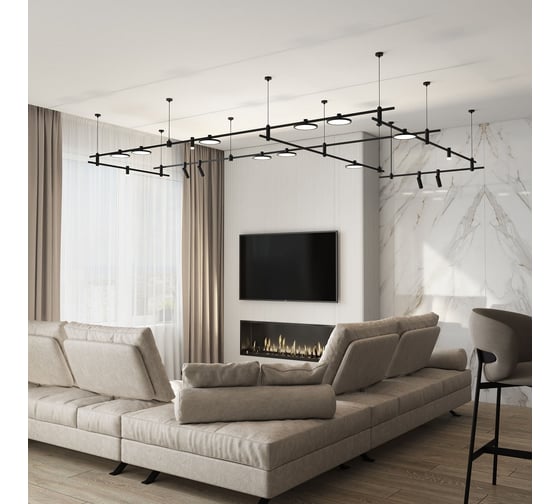 Подвесной комплект с вводом питания Elektrostandard Esthetic Magnetic a065438